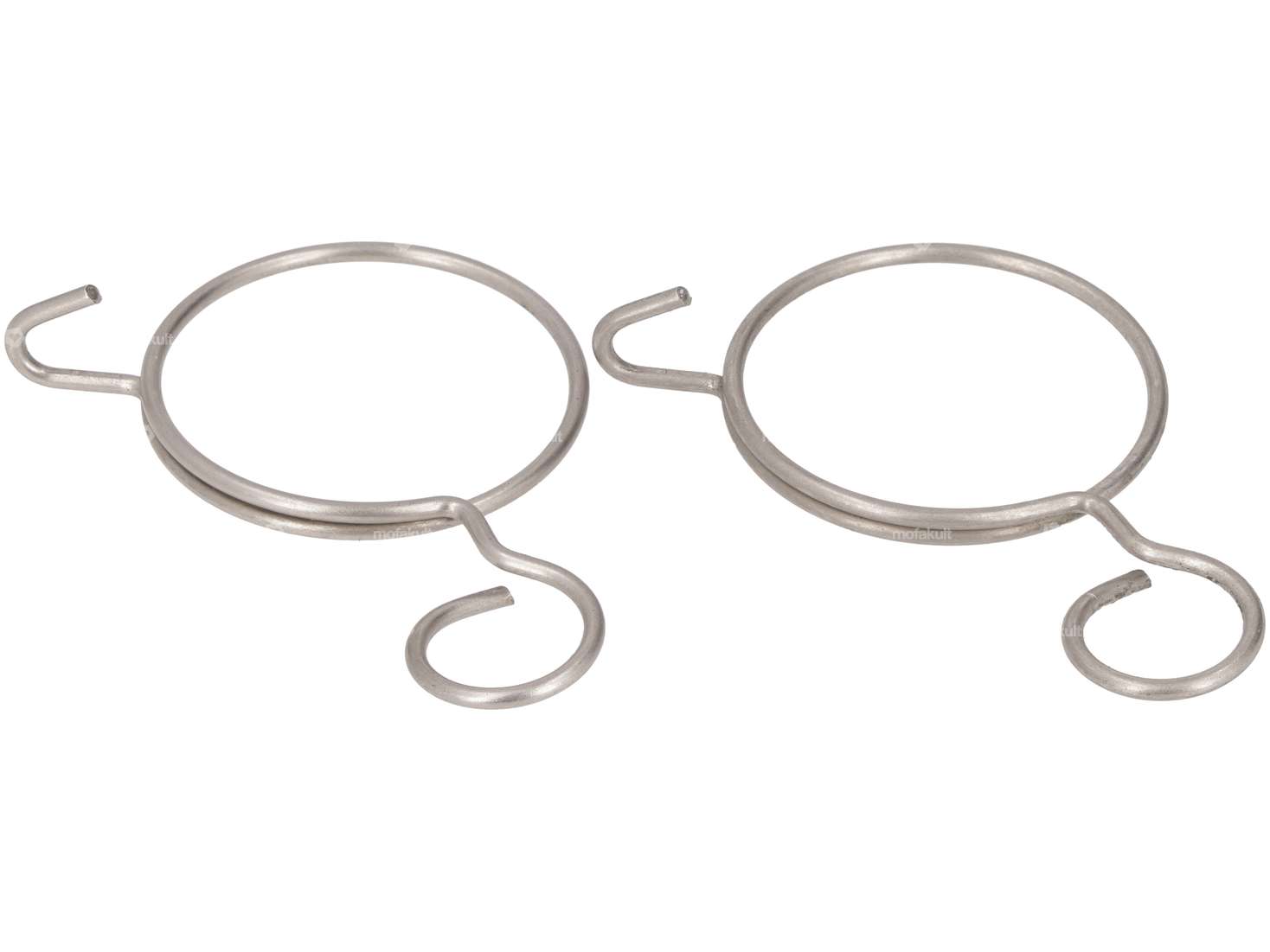 GPO clips for bellows with cable guide (pair) Inox Carousel Image 1