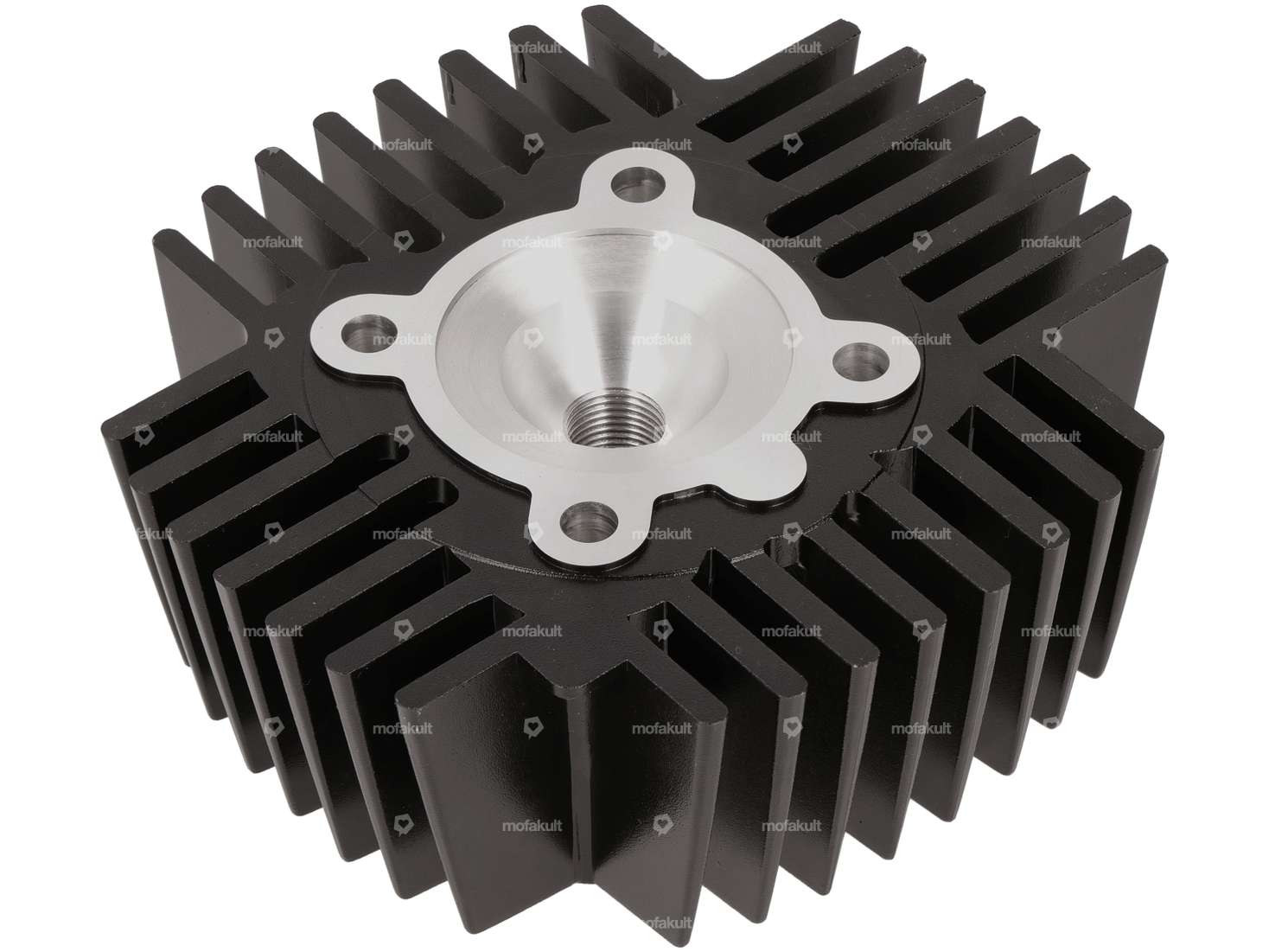 AKOA 45 mm cylinder head black | Puch E50 / ZA50 (wind cooled) / ZA50 (cat.) / Z50 Carousel Image 2