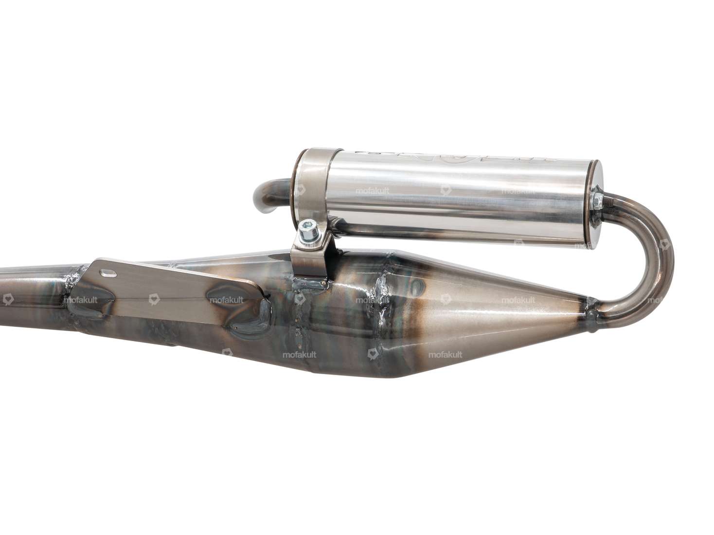 TECNO Estoril bare exhaust | Tomos A3, A35 Carousel Image 4
