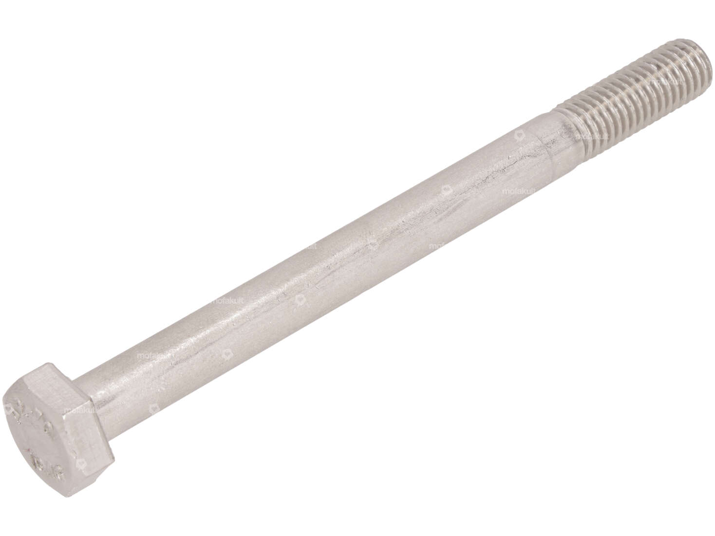 M10x120 hexagon head screw with stainless steel shank Carousel Image 1