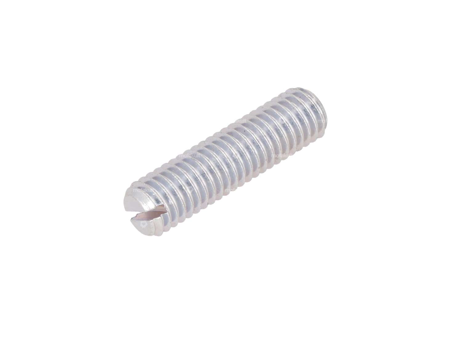 M8x30 slotted grub screw, galvanized Carousel Image 1