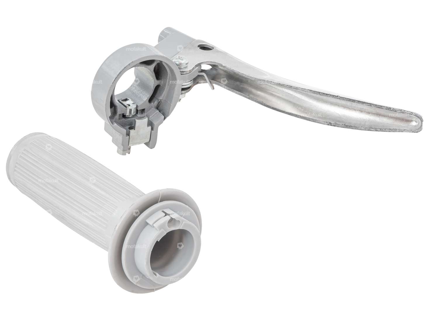 Throttle twist grip pointed gray Carousel Image 3