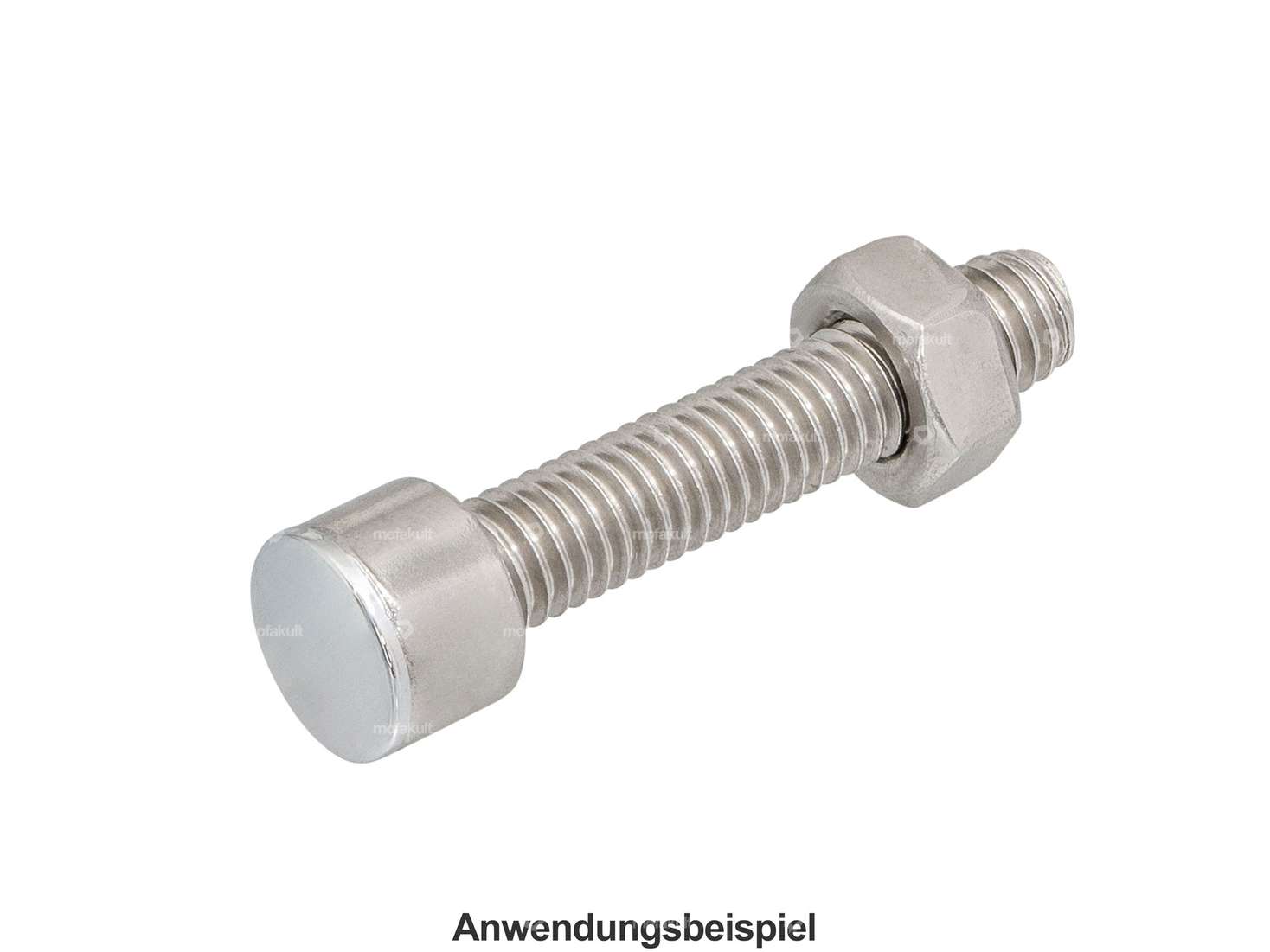 Cover hexagon socket M10 chrome Carousel Image 4