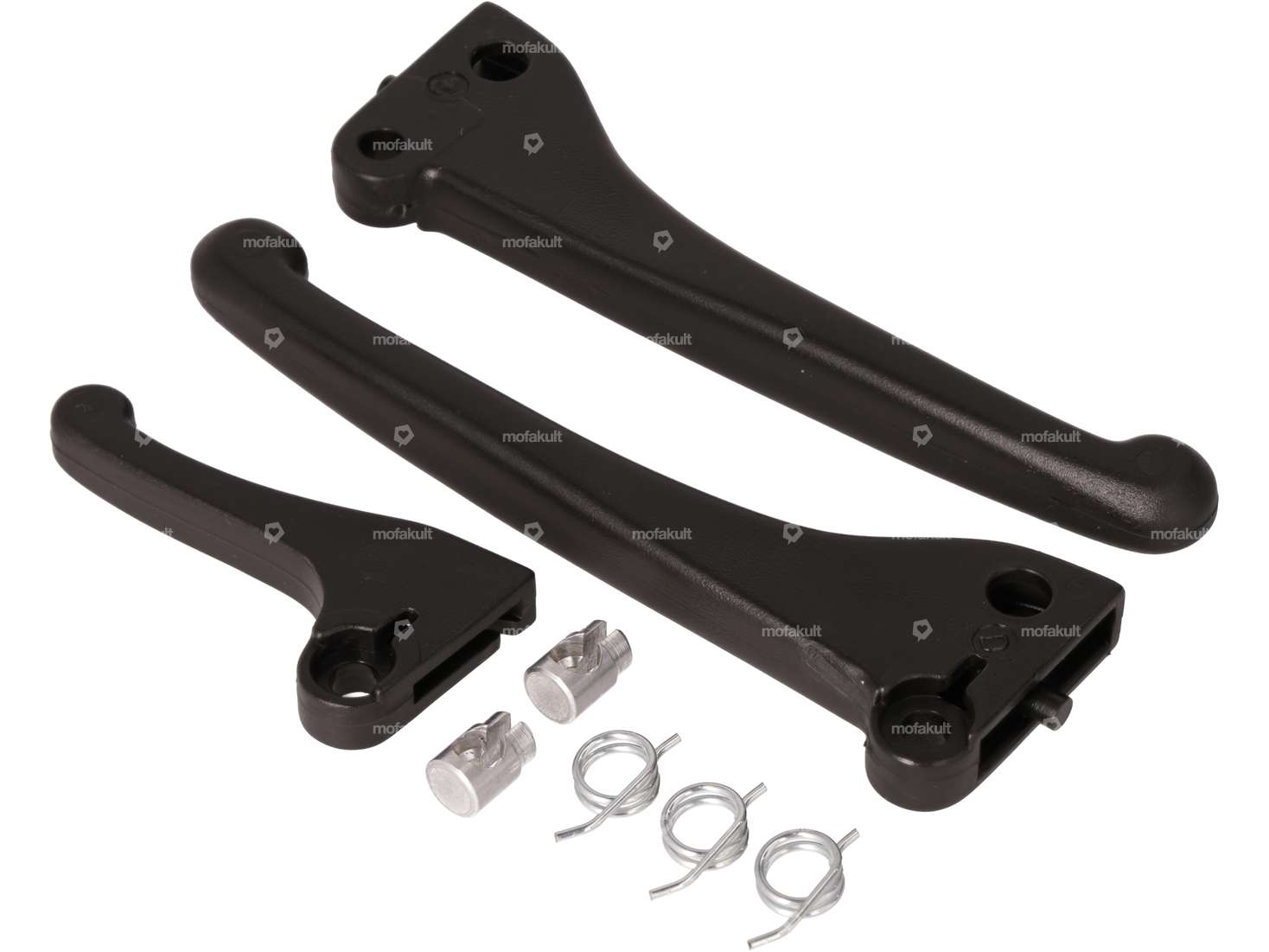 Domino brake lever / decorative lever set plastic | Piaggio Ciao PX, SI, Bravo 2 / Garelli Carousel Image 2