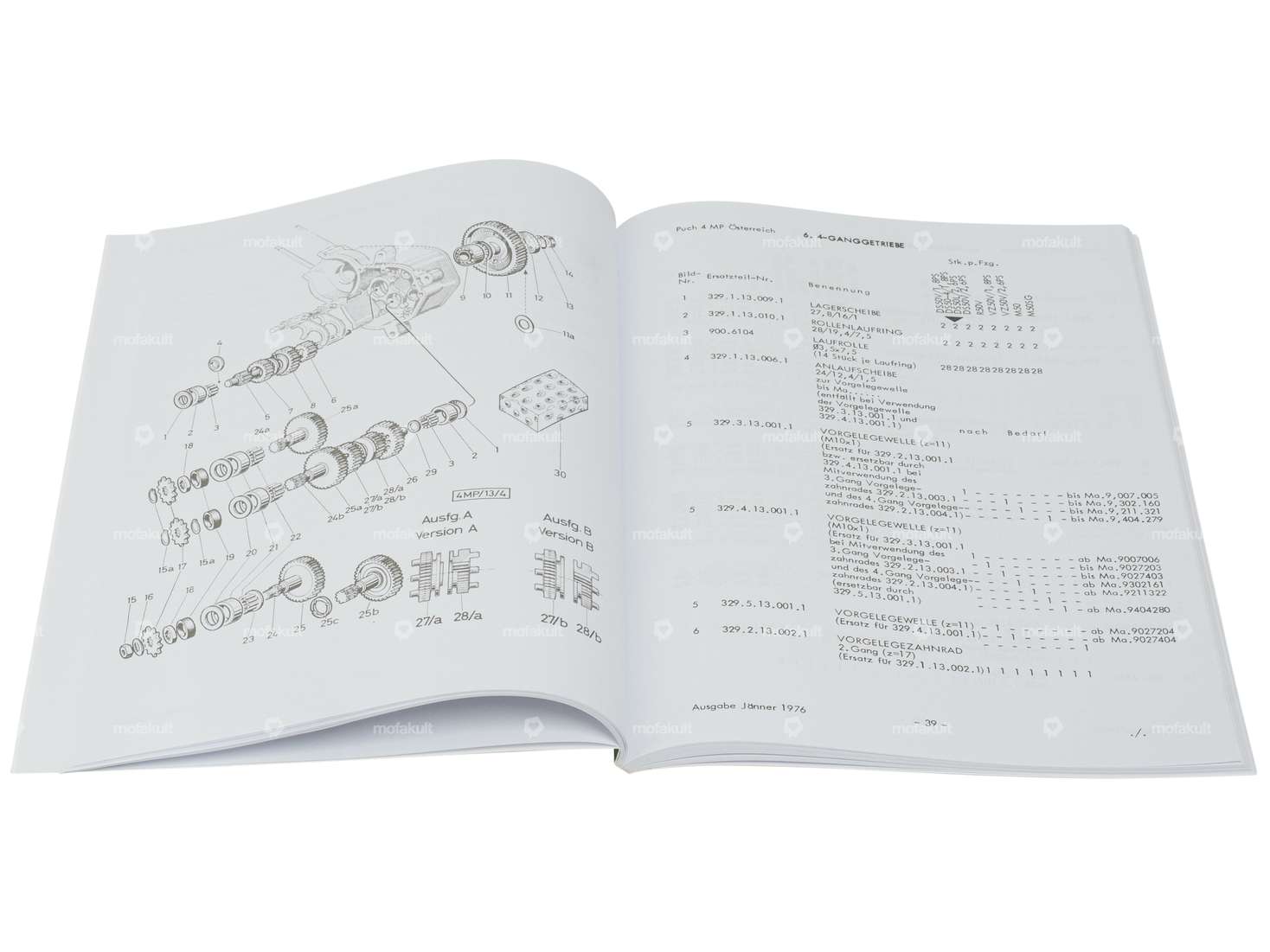Spare parts catalog | Puch DS50, R50, VZ50, M50 (AT) Carousel Image 3