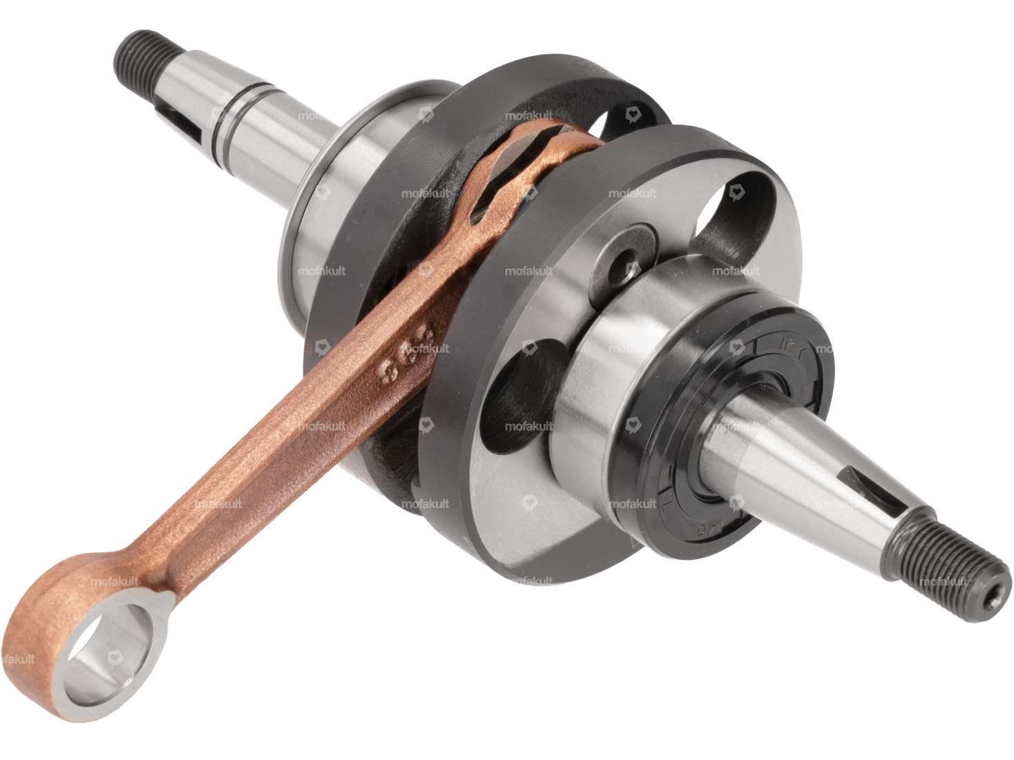 DMP crankshaft "Original" with mounted bearings | Puch E50 Carousel Image 2