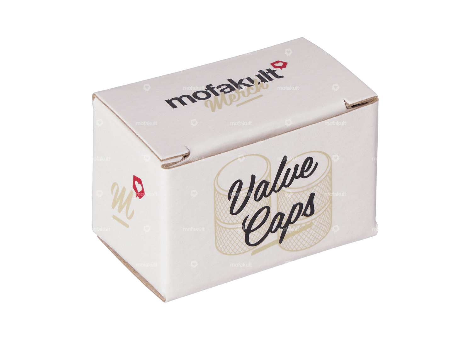 mk-Merch valve cap Kreidler aluminum black Carousel Image 2