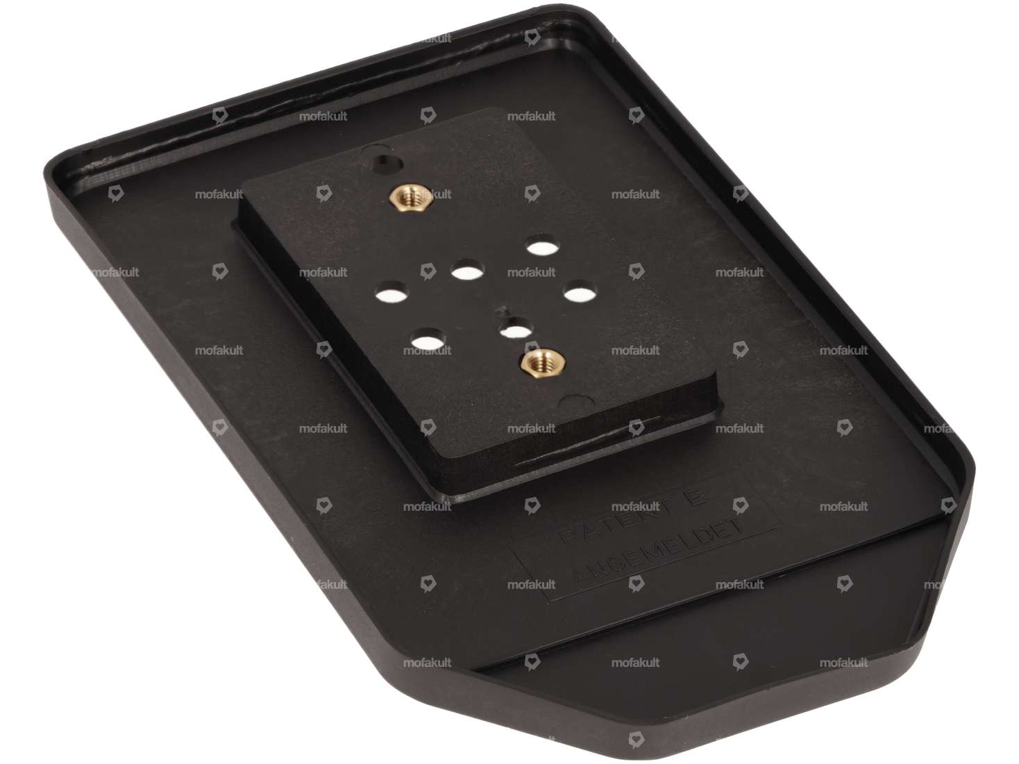 mk-Merch license plate holder "mofakult" plastic (CH version) Carousel Image 2