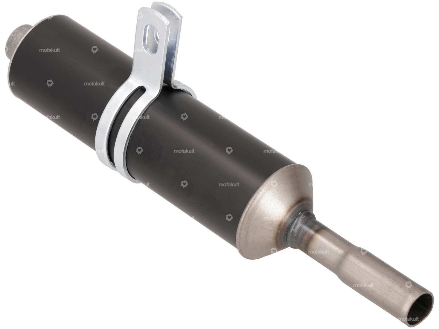 Polini silencer 16 mm aluminum black Carousel Image 2