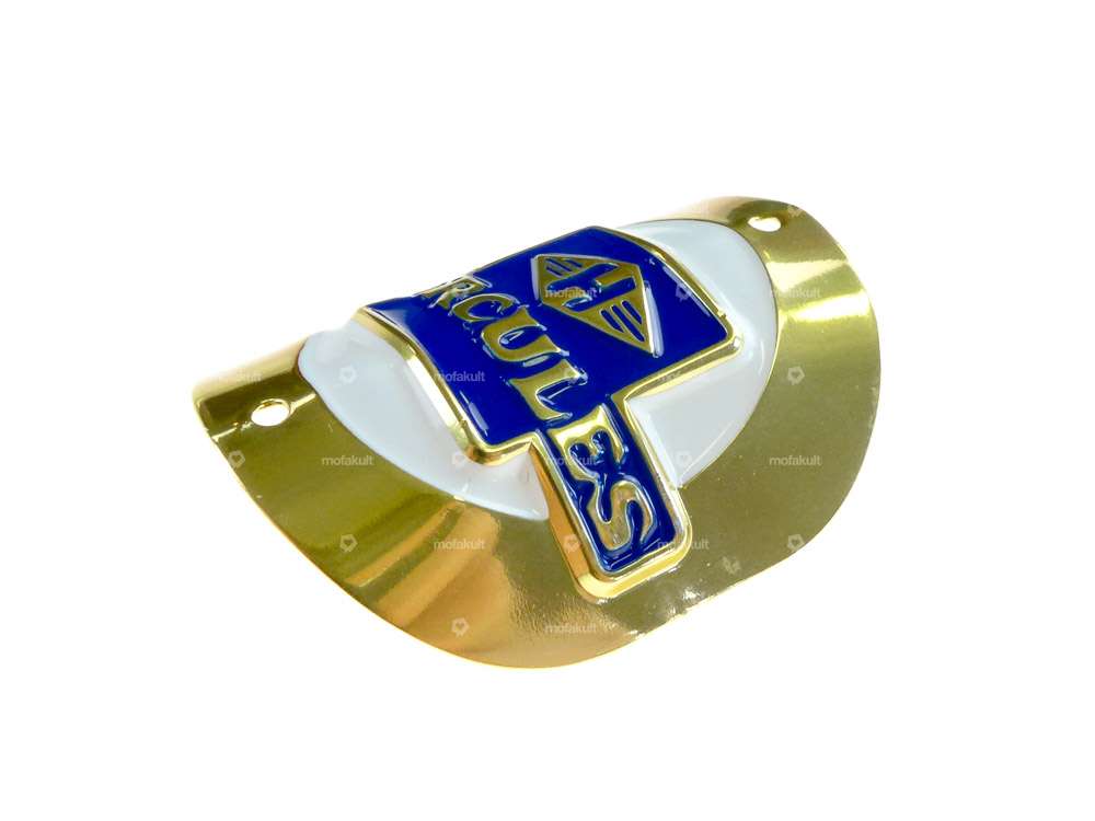 "Hercules" brand plate on the head tube (curved) Carousel Image 2