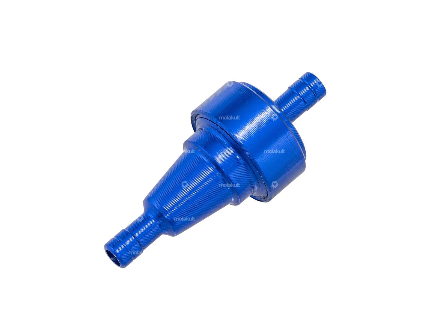 Petrol filter small blue (removable) Carousel Image 1