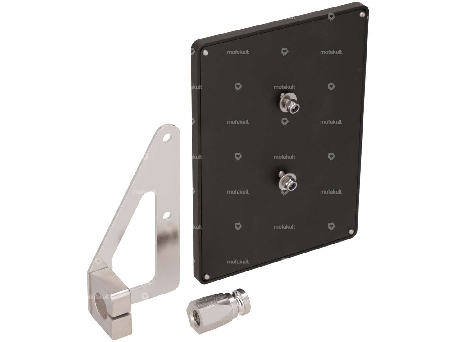 66HEROES License plate holder set side incl. frame & mounting pin (CH version) Carousel Image 2