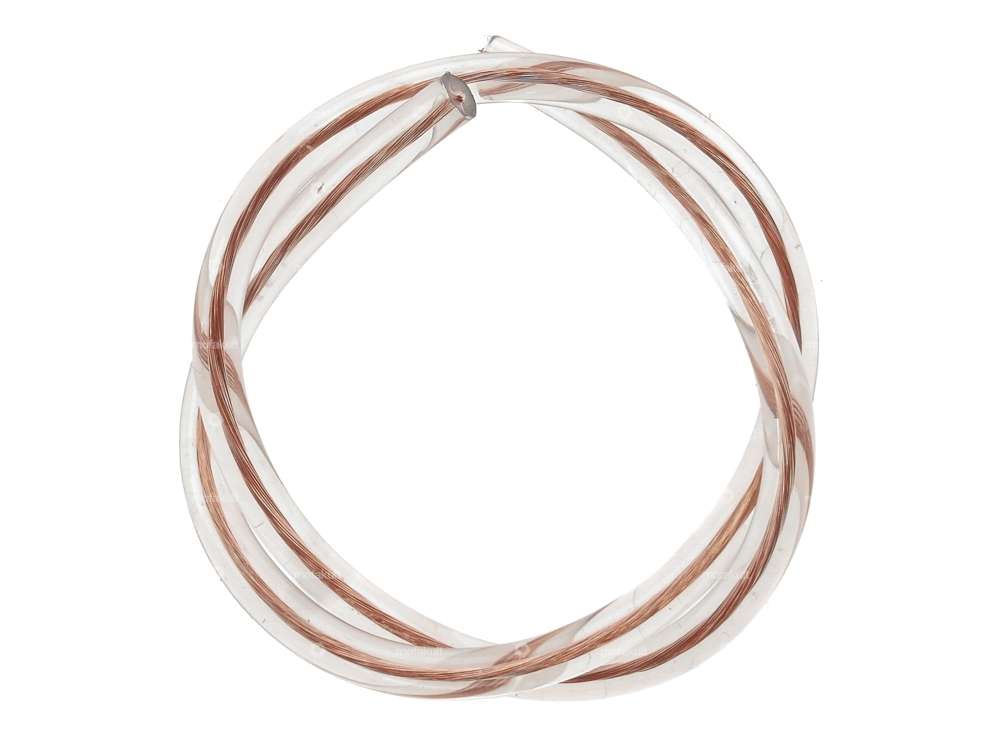 Ignition cable Ø 7 x 500 mm transparent copper Carousel Image 1