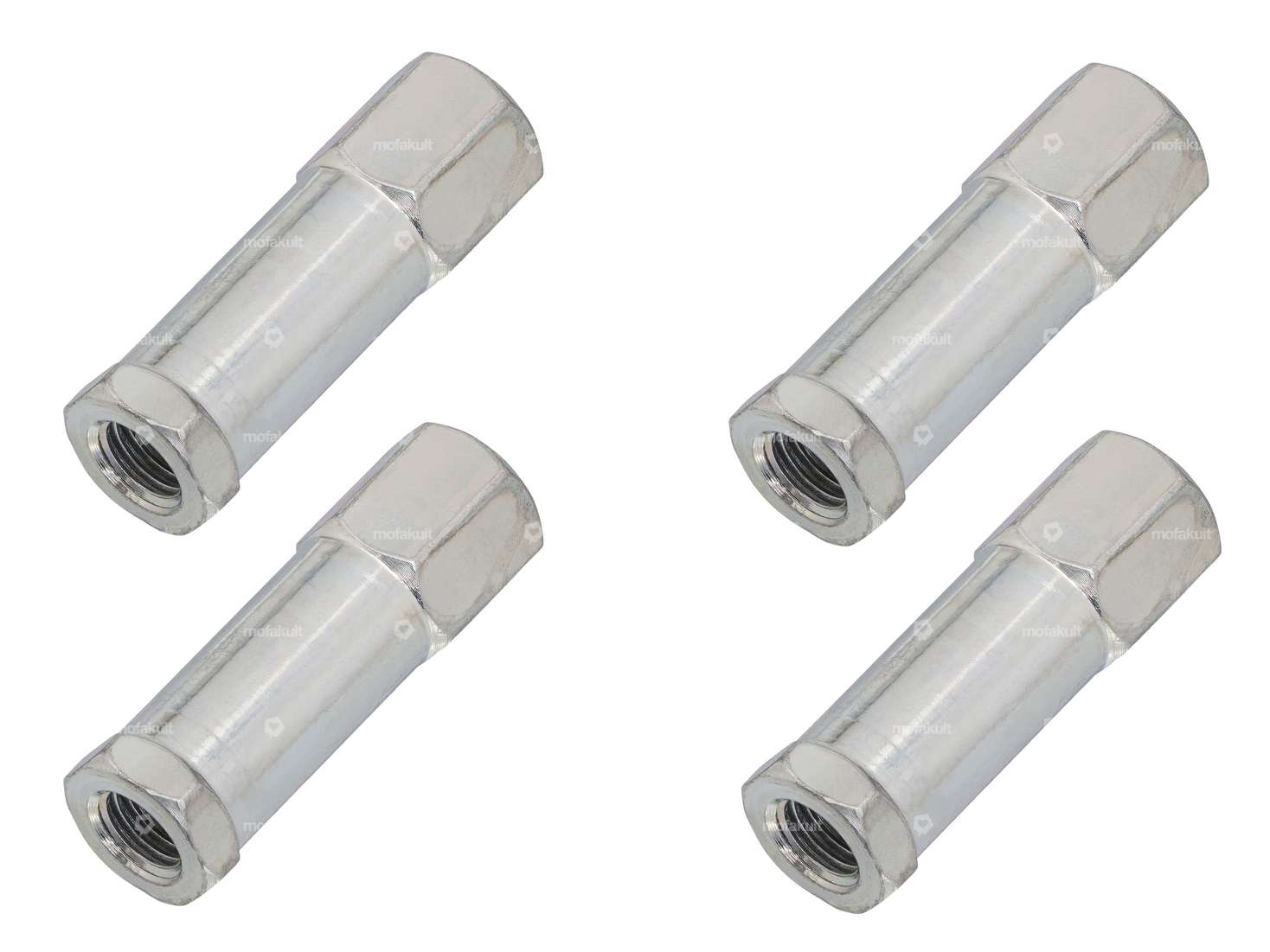 Malossi neck nut set M7 high Carousel Image 1