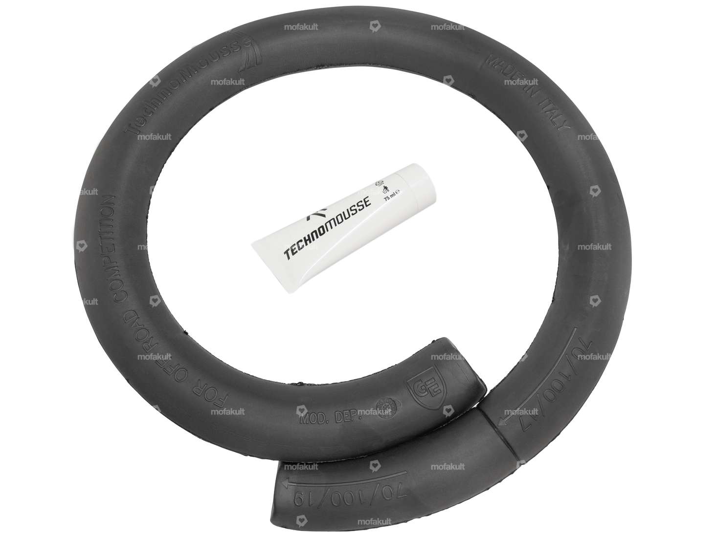 Technomousse inner tube replacement (70/100) 17-19" (Mofacross) Carousel Image 1