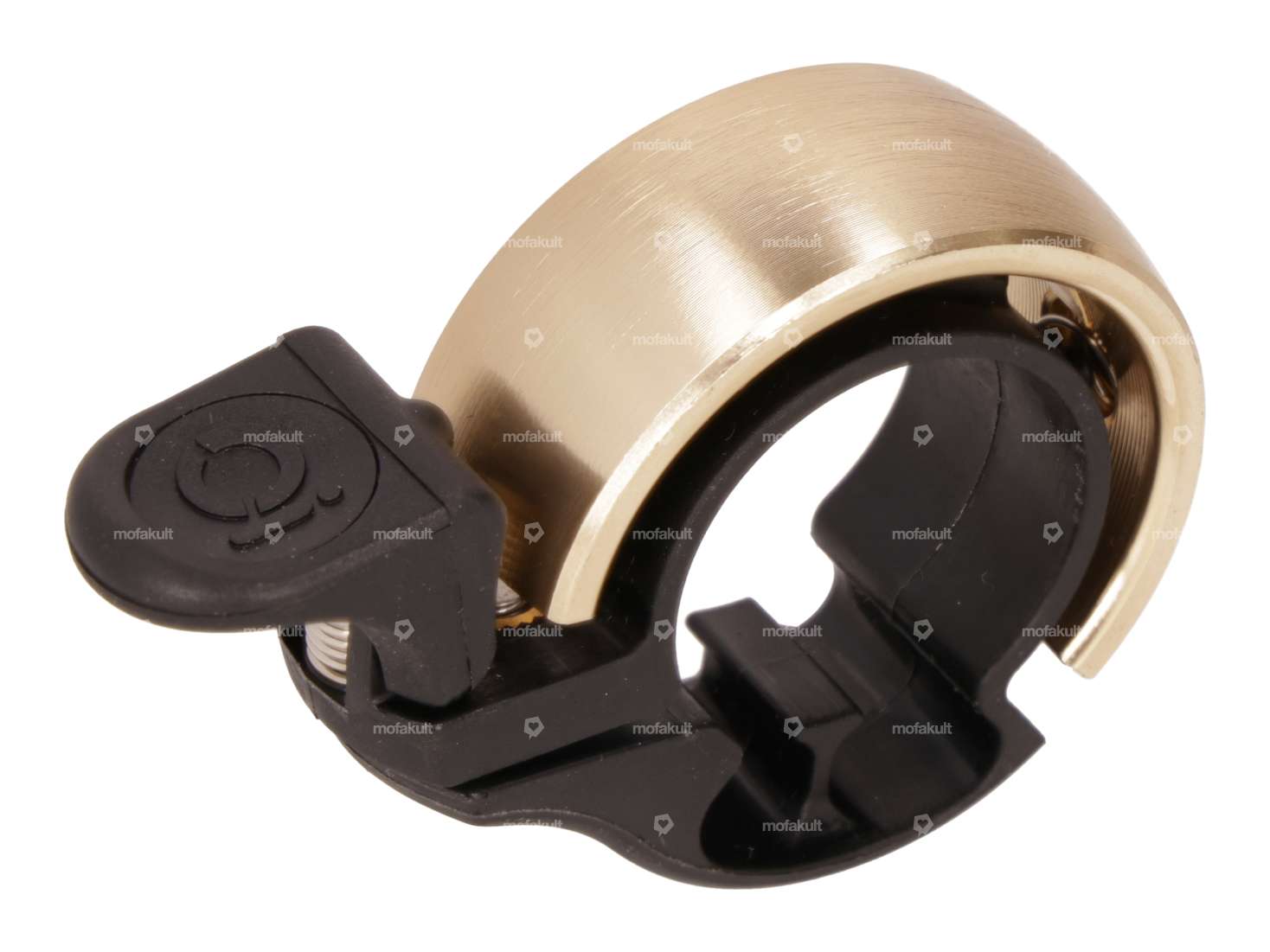 KNOG OI Classic brushed brass bell Carousel Image 1