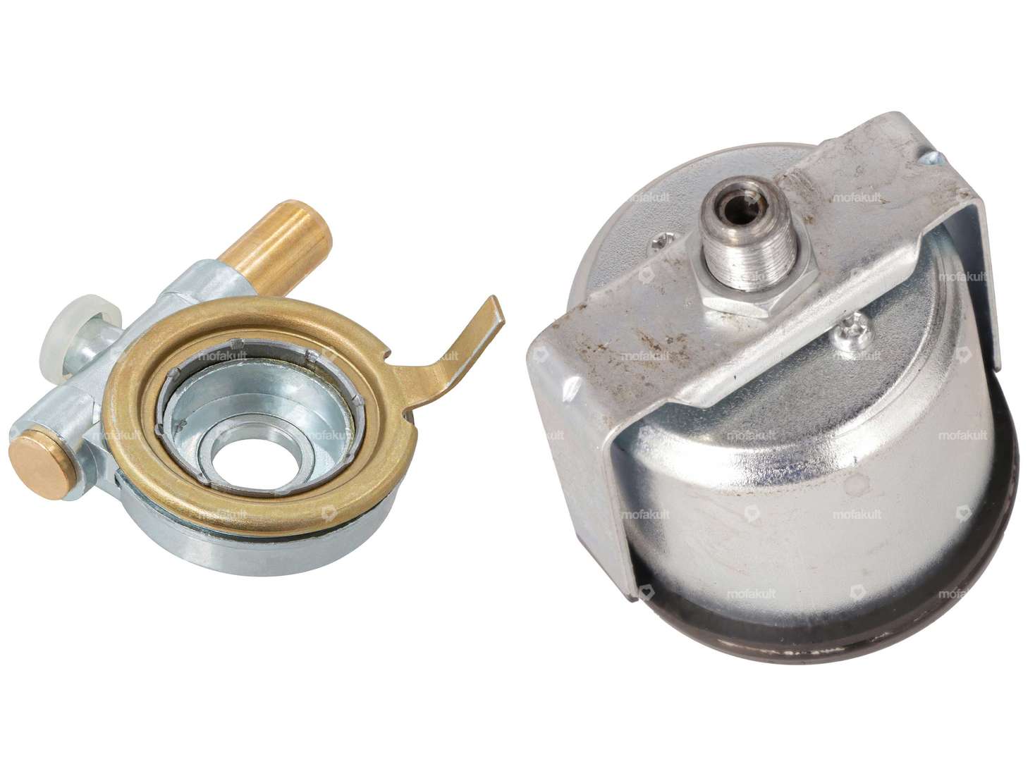 GPO speedometer set "Veglia replica" 16" / 17" black dial | Piaggio Ciao Carousel Image 2