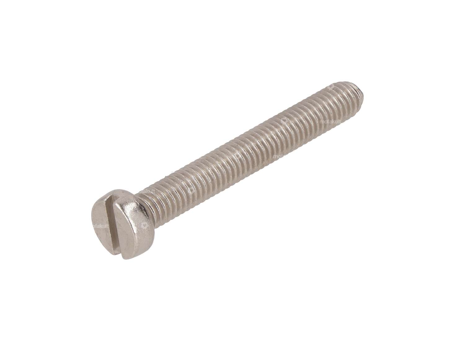 Screw M6x45 cylinder head slotted stainless steel Carousel Image 1