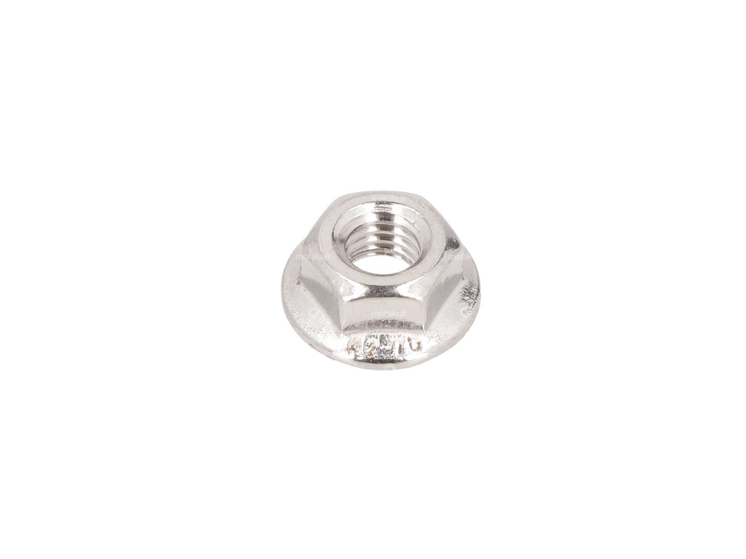 Flange nut M6 Inox Carousel Image 1