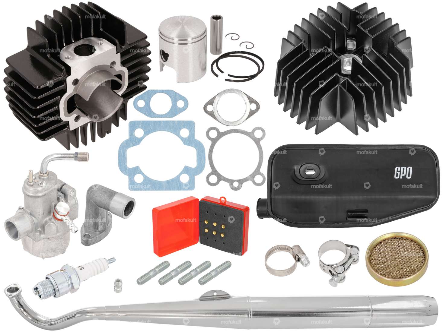 GPO tuning set 43.5 mm (Metrakit replica) | Puch E50 / ZA50 Carousel Image 1