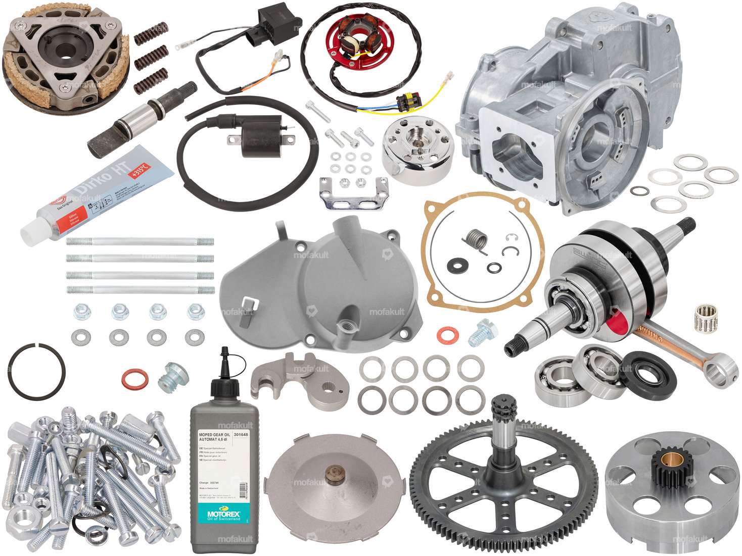 Fuselage engine set E50 "ADDY" electronic ignition | Puch Maxi, Supermaxi Carousel Image 1
