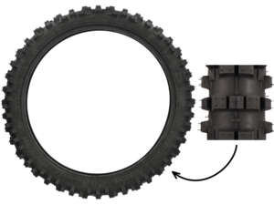 KENDA 70/100 x 17" tires K-760 Trakmaster Motocross KENDA 70/100 x 17" tires K-760 Trakmaster Motocross