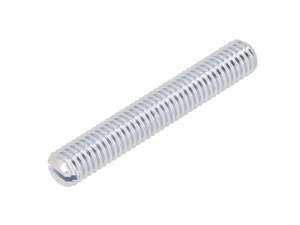 Normio M8x50 Threaded Pin, Slotted, Tapered Head, Galvanized Normio M8x50 Threaded Pin, Slotted, Tapered Head, Galvanized