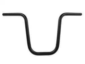 Handlebar fork plate 30 cm curved black Handlebar fork plate 30 cm curved black