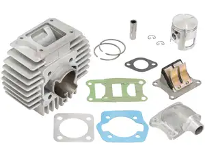 Athena 45 mm cylinder kit incl. diaphragm AJH | Puch Athena 45 mm cylinder kit incl. diaphragm AJH | Puch