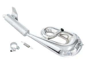 Simonini worm pot Ø 22mm chrome | Piaggio Ciao Simonini worm pot Ø 22mm chrome | Piaggio Ciao