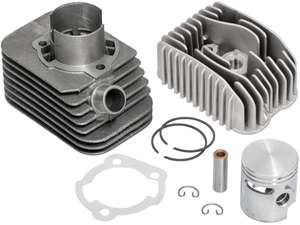 Polini 43 mm cylinder kit incl. head 12 mm KoBo | Piaggio Ciao, Bravo, Boxer Polini 43 mm cylinder kit incl. head 12 mm KoBo | Piaggio Ciao, Bravo, Boxer