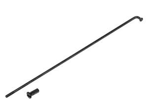 GPO 17" spoke single incl. nipple (2.9 x 188 mm) black GPO 17" spoke single incl. nipple (2.9 x 188 mm) black