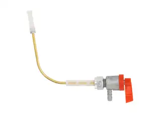 OMG fuel tap red horizontal M12x1 (with union nut) | Piaggio Ciao OMG fuel tap red horizontal M12x1 (with union nut) | Piaggio Ciao