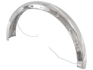 Rear fender (with dents) Inox NOS | Puch X30 NS, NL, NG-2AH, N-2AH, Sprinter Rear fender (with dents) Inox NOS | Puch X30 NS, NL, NG-2AH, N-2AH, Sprinter