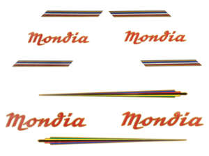 Adhesive set "mondia" tank & side protection foil plot Adhesive set "mondia" tank & side protection foil plot