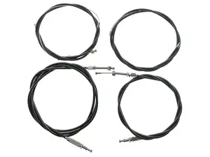 Cable set cut with adjusting screws | Puch Maxi Cable set cut with adjusting screws | Puch Maxi