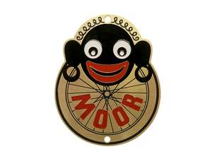 Moor brand sign (flat) Moor brand sign (flat)