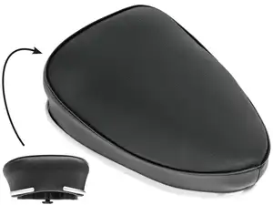 Moped seat with suspension and tool box (1A quality) Moped seat with suspension and tool box (1A quality)