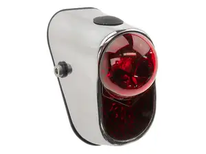 LED retro oval rear light (battery) LED retro oval rear light (battery)