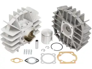 Airsal 46 mm cylinder kit straight exhaust | Puch Airsal 46 mm cylinder kit straight exhaust | Puch