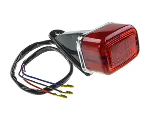 Rear light "Wisconsin" black Rear light "Wisconsin" black