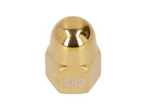66HEROES Cap Nut M12x1 Stainless Steel Gold 66HEROES Cap Nut M12x1 Stainless Steel Gold