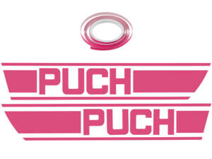 swiing® revival Sticker Set, Tank, Pink, Vinyl Cut | Puch X30 swiing® revival Sticker Set, Tank, Pink, Vinyl Cut | Puch X30