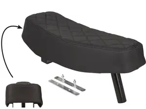 Seat long checkered black | Puch Maxi Seat long checkered black | Puch Maxi