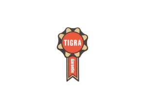 swiing® revival "TIGRA guarantee" 20 x 35 mm sticker | Tigra swiing® revival "TIGRA guarantee" 20 x 35 mm sticker | Tigra