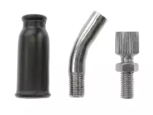 Dell'Orto 30° carburetor elbow set M6x0.75 Dell'Orto 30° carburetor elbow set M6x0.75