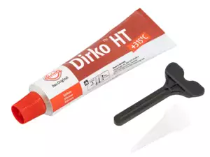 Dirko Dichtmasse rot (Silikon) Hochtemperatur 70 ml dauerelastisc Dirko Dichtmasse rot (Silikon) Hochtemperatur 70 ml dauerelastisc