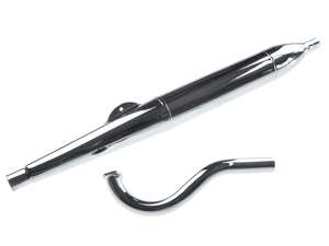 Exhaust flute 28 mm chrome | Puch Exhaust flute 28 mm chrome | Puch