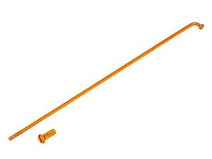 GPO 17" spoke single incl. nipple (2.9 x 188 mm) orange GPO 17" spoke single incl. nipple (2.9 x 188 mm) orange