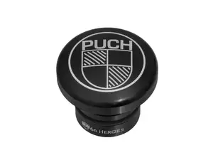 66HEROES Tank cap "Puch" round black | Puch Maxi 66HEROES Tank cap "Puch" round black | Puch Maxi